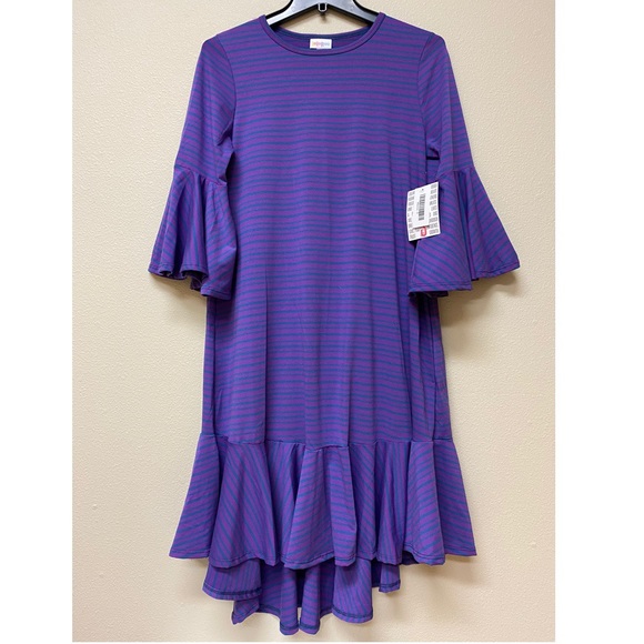 ⚡️FLASH SALE⚡️NWT LuLaRoe Maurine Stripes Small - Picture 1 of 4